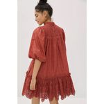 Anthropologie Lillian Puff-Sleeved Mini Dress Photo 2