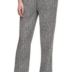 DKNY NWT Spotted Satin Woven Drawstring Pants XS Photo 0