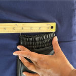 Spanx  Faux Leather-Like Jogger Elastic Waist‎ Pull On Relaxed Fit Casual Size XL Photo 14