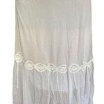 NWT Romantic White Surrealist Embroidered Skirt. S Photo 0
