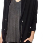 Wilfred Free Rousseau Black Sweater Studded Cardigan Size XS Photo 0