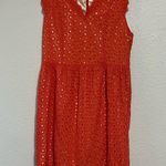 MM Couture Eyelet Fit & Flare Dress in Coral Size Medium Photo 2