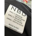 NBD Revolve Taylor Black Long Sleeve Sheer Lace Romper Women's Size Small S Photo 8