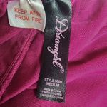 Dreamgirl  Magenta Mesh & Lace Halter Babydoll Chemise (M) Photo 5