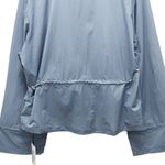 Zyia NWT  Active Drawstrings Lightweight Windbreaker Blue Gray Women’s Medium NEW Photo 13
