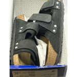 Birkenstock Women Uji Slide Sandal Black Size 7-7.5 US / 38 EU New $150 Photo 5