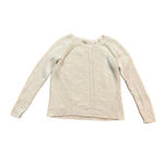 Garnet Hill  Sustainable Organic Cotton Knit White Sweater Womens XSmall Photo 11