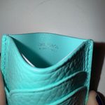 Tiffany & Co. Please Return To Heart Motif Card Case Small Wallet Blue NEW Photo 5