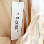 Portia & Scarlett Illusion Train Formal Dress Size AU 4 Prom Wedding Dance Party Tan Photo 3