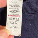 Lucky Dog Just Hoods Navy Blue Thick Volleyball Sweatshirt Size Small Photo 4