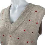 Envii Enredwood Beige Tan Heart Embroidered V Photo 1