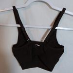 Gymshark  Vital V Neck Sports Bra Light Support Espresso Marled Size Xs Photo 2