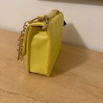 Bebe  Yellow Quilted Mini Bag with Chain Photo 2