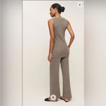 Reformation  Novah Regenerative Merino Sweater Set oatmeal color size small Photo 2