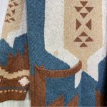 Forever 21  Aztec Western Print Wool Blend Cardigan size S Small Photo 13