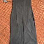 Forever 21 NWT Black Spaghetti Strap Midi Dress Photo 1