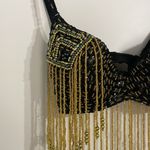Festival Beaded Bra Top Belly Dancing Rave Dolls Kill Style Photo 1