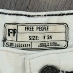 Free People NEW!  Uptown Shorts Raw Fringe Hem High Waisted Photo 2