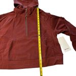 Lululemon  Women’s M/L Scuba Oversized Half Zip‎ Hoodie
Date Brown Comfy Cozy New Photo 9