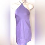 Forever 21 Purple Silk Halter Neck Slip Style Mini Dress Only Worn Once! Photo 7