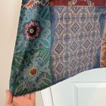 Johnny Was Fleece Mock Neck Patchwork Sweater M Photo 3