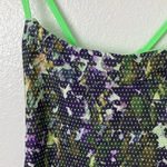 Lululemon  4 Dancing Warrior Tank in Floral Sport White Multi/Pistachio Photo 5