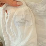 Lauren James White open back tank Photo 1