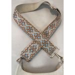 Ahdorned Vegan Leather Cream Handbag Purse Strap Crossbody/Shoulder Photo 1