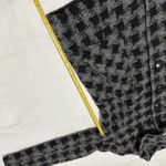 Houndstooth Charles Gray London Women's Belted Black/Gray  Coat Sz L Large Jacket Photo 6