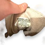 Sorel  Joan Explorer Shearling Faux Fur‎ Lace Up Gray Leather Booties Sz 9 Photo 10