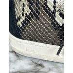 P448 John/Skate Snakeskin Print High Top Python Brown Shoe Women Size EU 38 NEW Photo 8