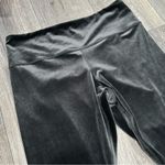 Athleta  Elation Velvet Tight Legging, Ultra High Rise, Black, Size L Photo 3