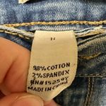 Refuge skinny ankle distressed semi raw hem jeans Photo 2