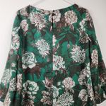 Windsor . Silk Green Dress Size 36 US Size 6 From Germany NWT 3/4 Sleeve Knee Photo 4