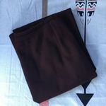 Rena Rowan • Brown Wool Skirt, 14 Vintage office Photo 3