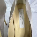 Stella McCartney Two Colors Satin Pumps Golden Metallic Size 9 Photo 8