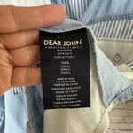 Dear John  Tencel Patchwork Slouchy Button Down Shirt Photo 4