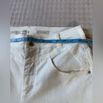 Pilcro and the Letterpress Pilcro‎ and the letterpress boyfriend white jeans high rise double button sz 29 Photo 10