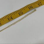 Diamond Shape Dainty Dangle Choker Necklace Gold Photo 5