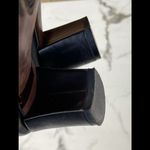 AGL Black Leather Cap Toe Booties 36 Size 6 Photo 5