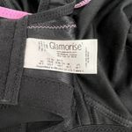 Glamorise No Bounce Cami Wire Free Sports Bra 1066 Black Pink 48F Size undefined Photo 4
