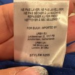 Anthropologie ANTHRO HUTCH BLUE SPLIT FRONT MINI SKIRT M Photo 8