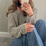 Nicole Miller Artelier  Sweater Open Knit Photo 2