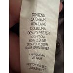 L.L.Bean  Women Gray Wool Double Breasted Peacoat Jacket Size 8 Petite Photo 4