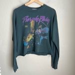 Daydreamer  Prince Purple Rain Graphic Crop Long Sleeve Shirt Top Size XS Photo 1