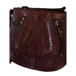 Rebecca Minkoff Small Vanity Saddle, Dark Cherry Messenger Cross Body Handbag Photo 3