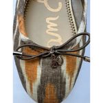 Sam Edelman NWOB  Felicia Flats in Grey Linen Size 7 Photo 5