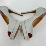 Thalia Sodi Women's Lenna Beaded-Heel Pumps in Silver Size 6M MSRP $60 Photo 6