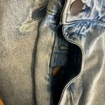 a.n.a Blue Jean Shorts Distressed Cut-Offs Photo 4