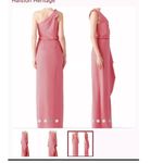 Halston Heritage NWT PINK  Maxi Dress (size 4)beautiful prom/wedding/formal/party Photo 6